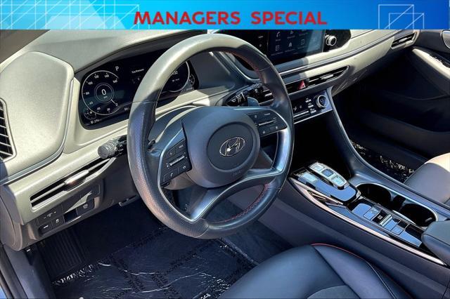 used 2021 Hyundai Sonata car, priced at $19,294