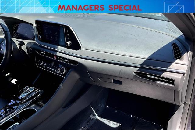used 2021 Hyundai Sonata car, priced at $19,294