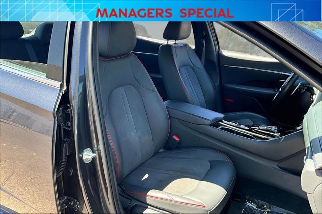 used 2021 Hyundai Sonata car, priced at $19,294