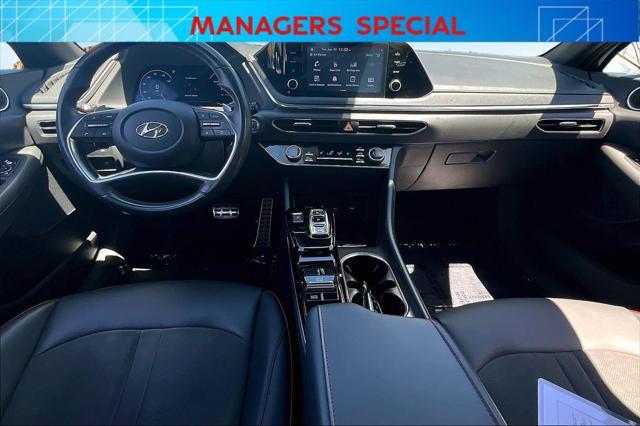 used 2021 Hyundai Sonata car, priced at $19,294