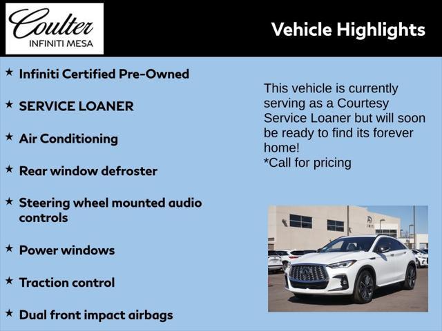 used 2025 INFINITI QX55 car, priced at $43,391