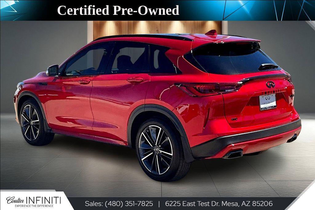 new 2025 INFINITI QX50 car, priced at $45,170