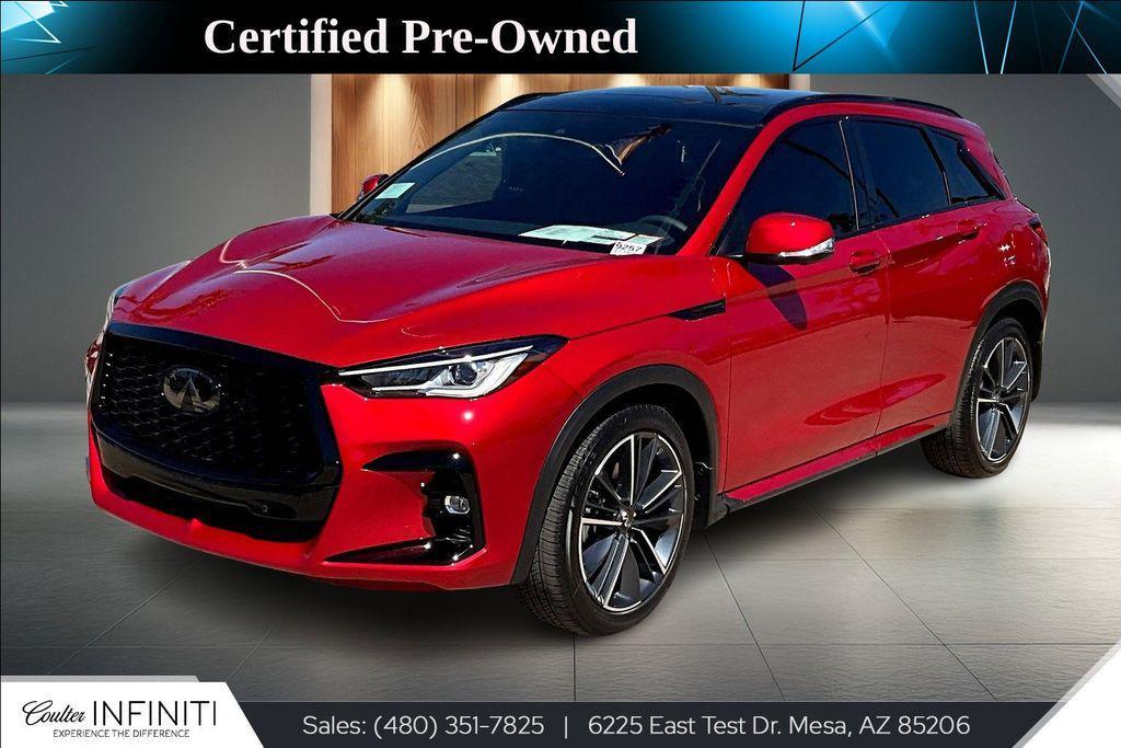 new 2025 INFINITI QX50 car, priced at $45,170