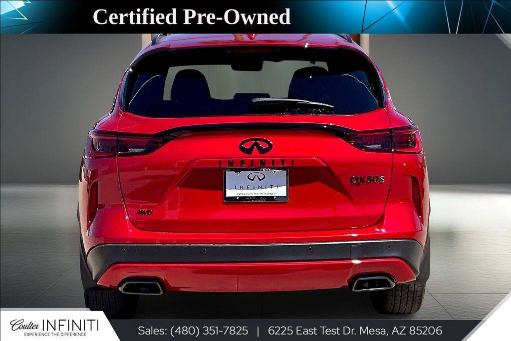 new 2025 INFINITI QX50 car, priced at $45,170