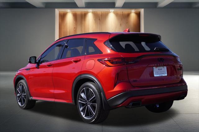 new 2025 INFINITI QX50 car, priced at $53,087