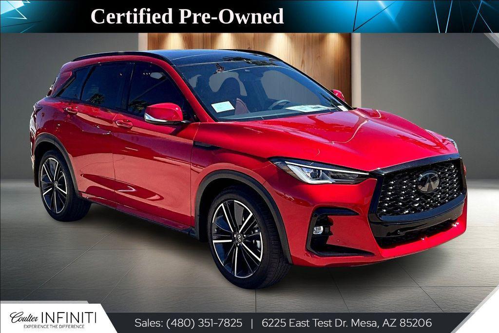 new 2025 INFINITI QX50 car, priced at $45,170