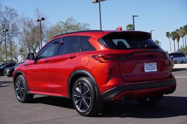 new 2025 INFINITI QX50 car, priced at $53,087