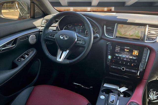new 2025 INFINITI QX50 car, priced at $53,087
