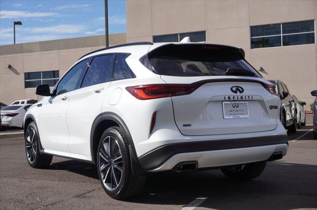 new 2025 INFINITI QX50 car, priced at $53,170