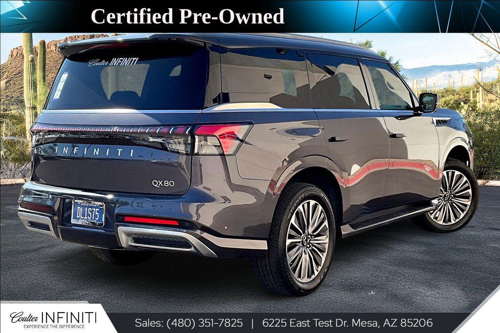 used 2025 INFINITI QX80 car, priced at $89,778
