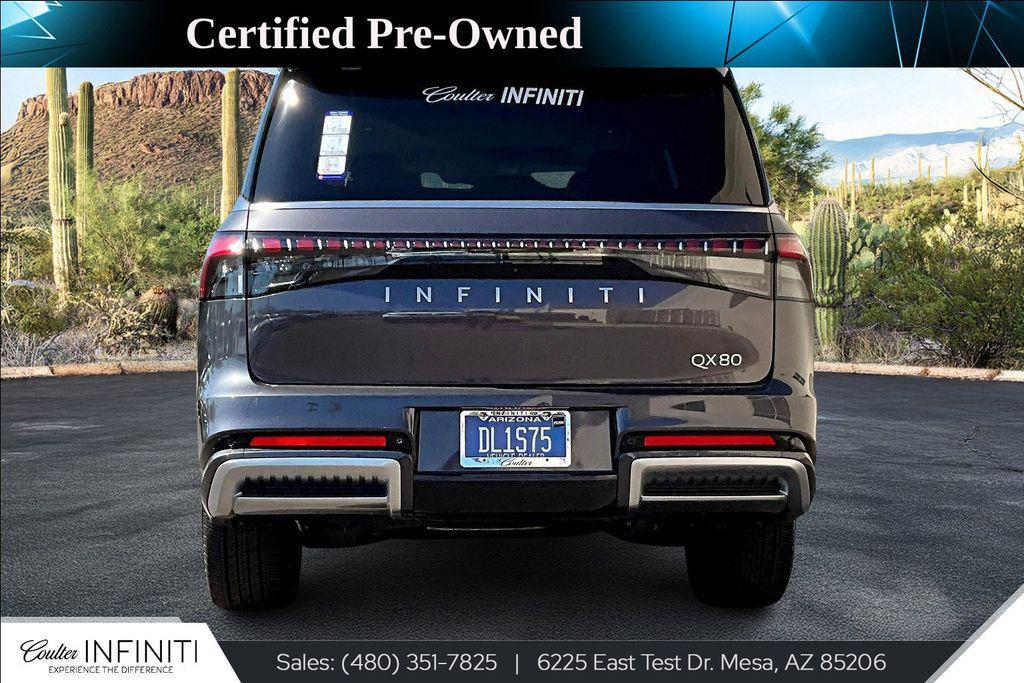used 2025 INFINITI QX80 car, priced at $89,778
