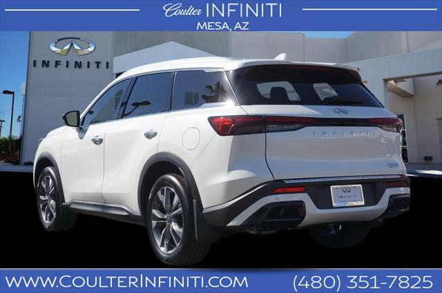 new 2025 INFINITI QX60 car, priced at $57,170