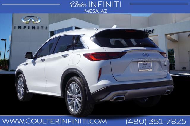 new 2025 INFINITI QX50 car, priced at $48,285