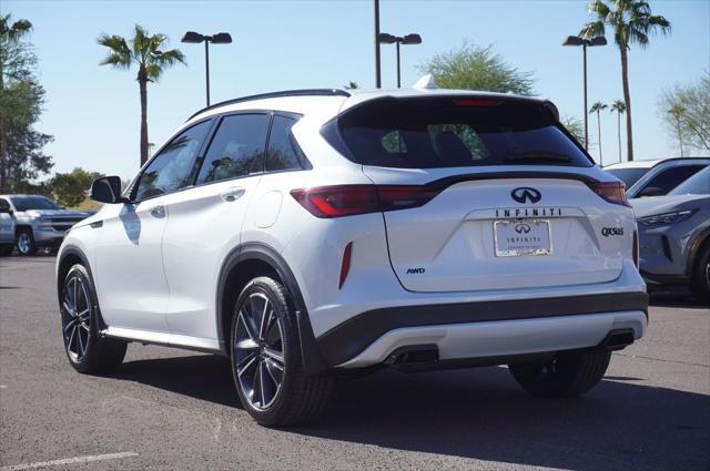 new 2025 INFINITI QX50 car, priced at $54,106