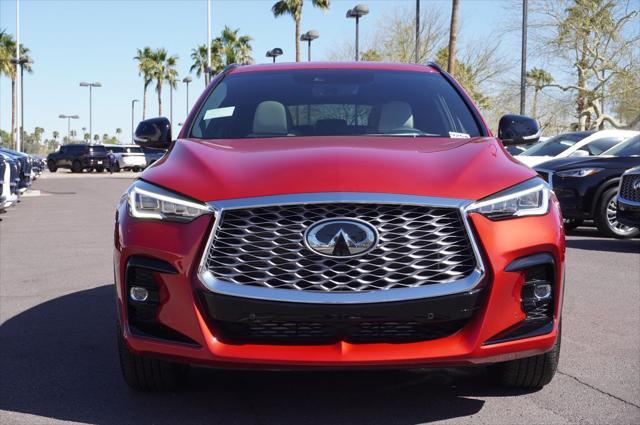 new 2025 INFINITI QX55 car, priced at $55,418