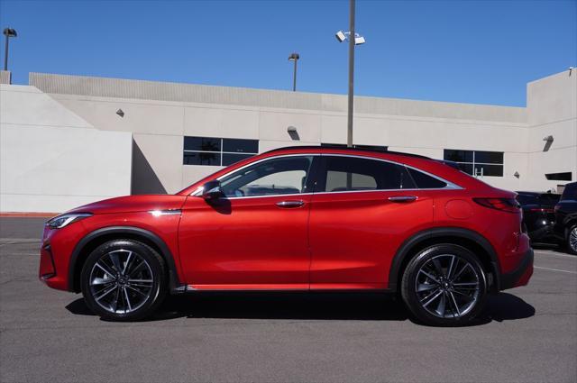 new 2025 INFINITI QX55 car, priced at $55,418