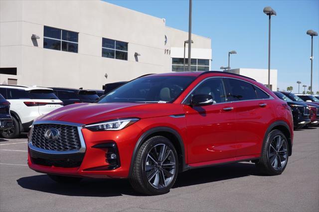 new 2025 INFINITI QX55 car, priced at $55,418