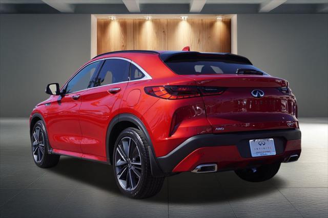 new 2025 INFINITI QX55 car, priced at $55,418