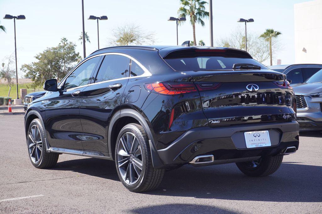 used 2025 INFINITI QX55 car, priced at $46,010