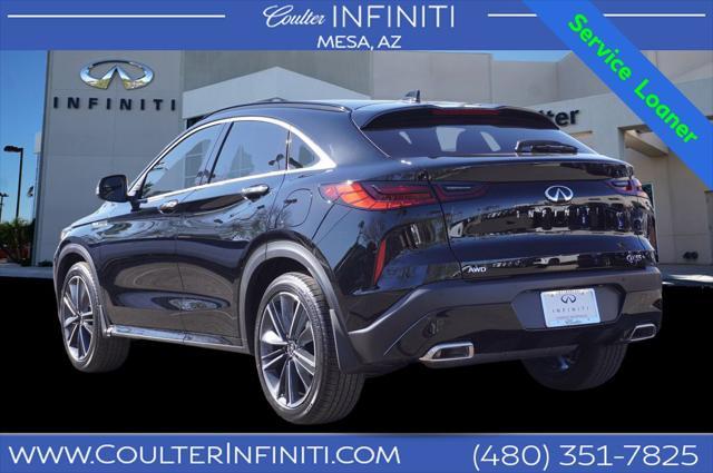 used 2025 INFINITI QX55 car, priced at $44,526