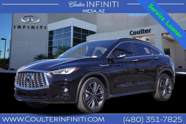 used 2025 INFINITI QX55 car, priced at $44,526