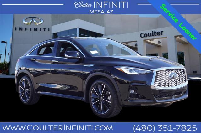 used 2025 INFINITI QX55 car, priced at $44,526