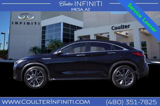 used 2025 INFINITI QX55 car, priced at $44,526