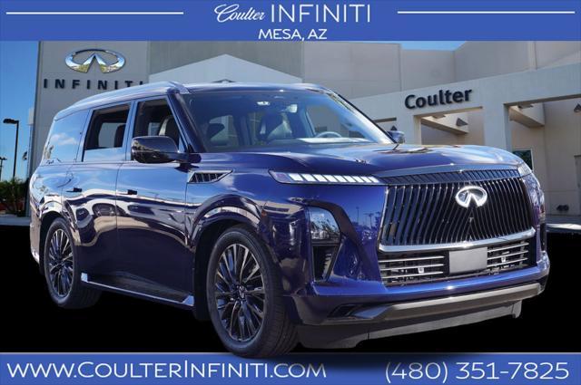 new 2025 INFINITI QX80 car, priced at $110,000