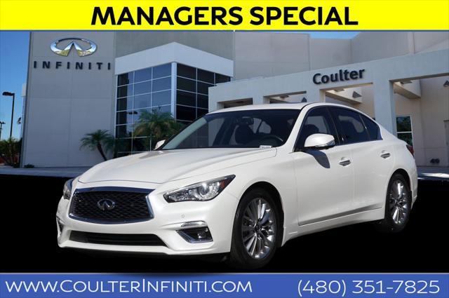 used 2021 INFINITI Q50 car, priced at $29,995