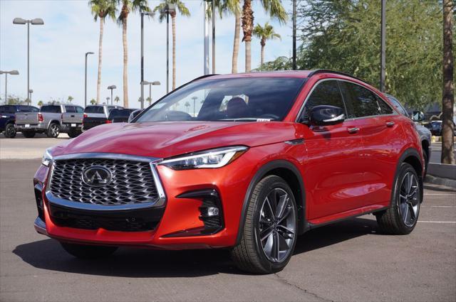 new 2025 INFINITI QX55 car, priced at $61,330