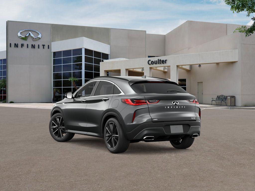 new 2025 INFINITI QX55 car, priced at $44,085