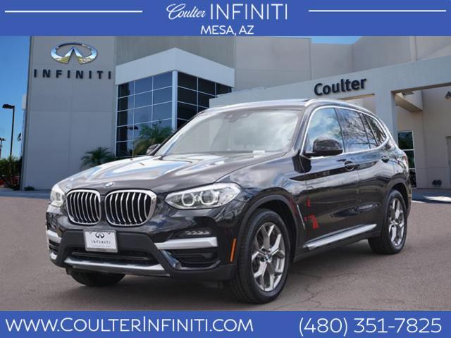 used 2021 BMW X3 car, priced at $23,998