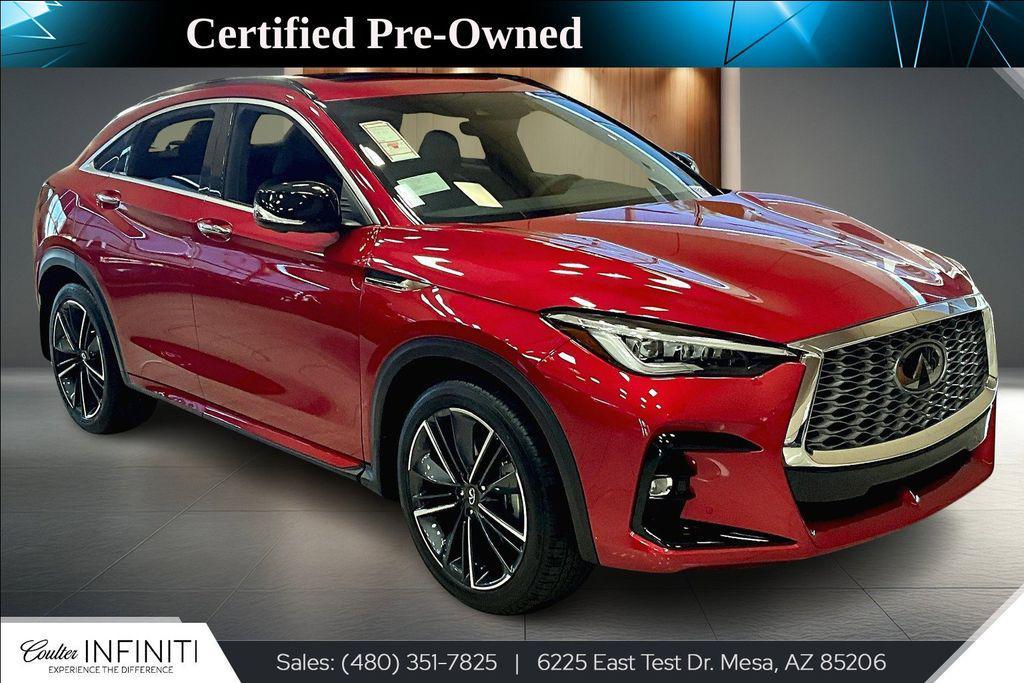 new 2025 INFINITI QX55 car, priced at $49,080
