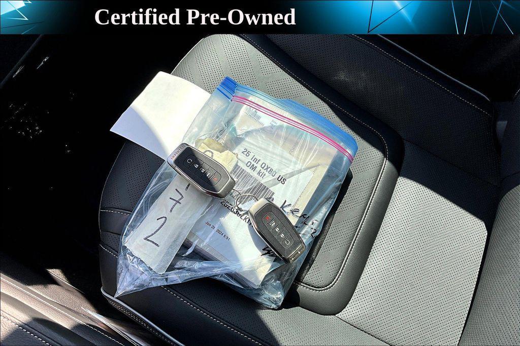 used 2025 INFINITI QX80 car, priced at $74,495