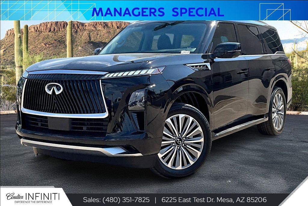 used 2025 INFINITI QX80 car, priced at $73,995