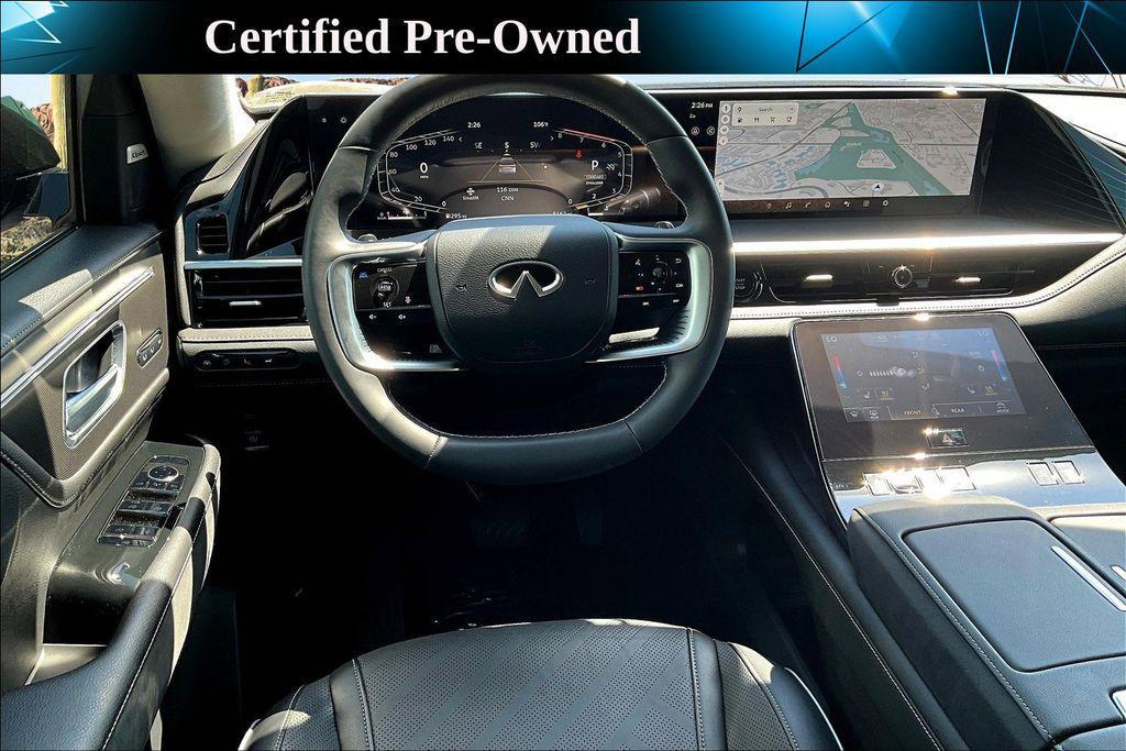 used 2025 INFINITI QX80 car, priced at $74,495