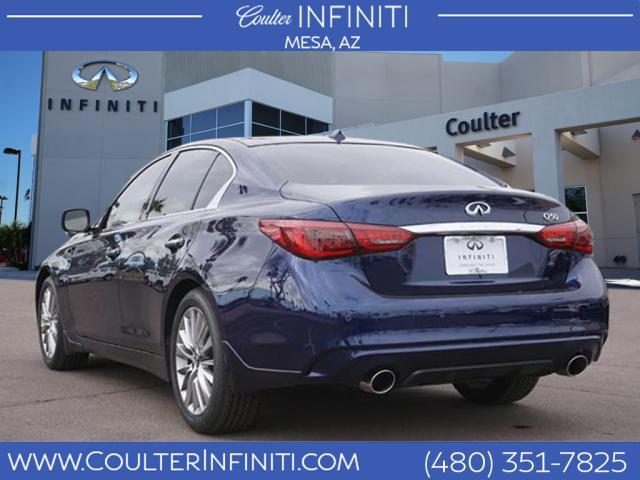 new 2024 INFINITI Q50 car, priced at $42,561