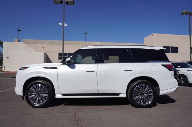 new 2025 INFINITI QX80 car, priced at $89,000
