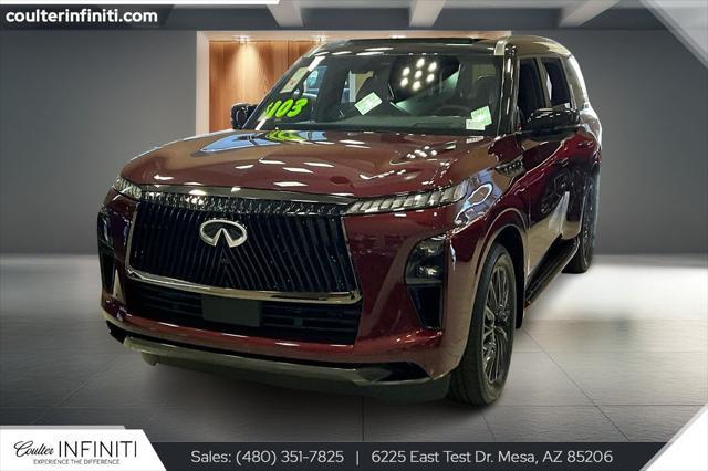 new 2025 INFINITI QX80 car, priced at $109,000