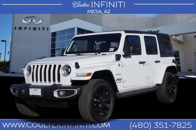 used 2021 Jeep Wrangler Unlimited 4xe car, priced at $27,295