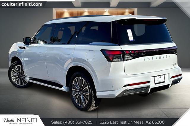 new 2025 INFINITI QX80 car, priced at $89,000