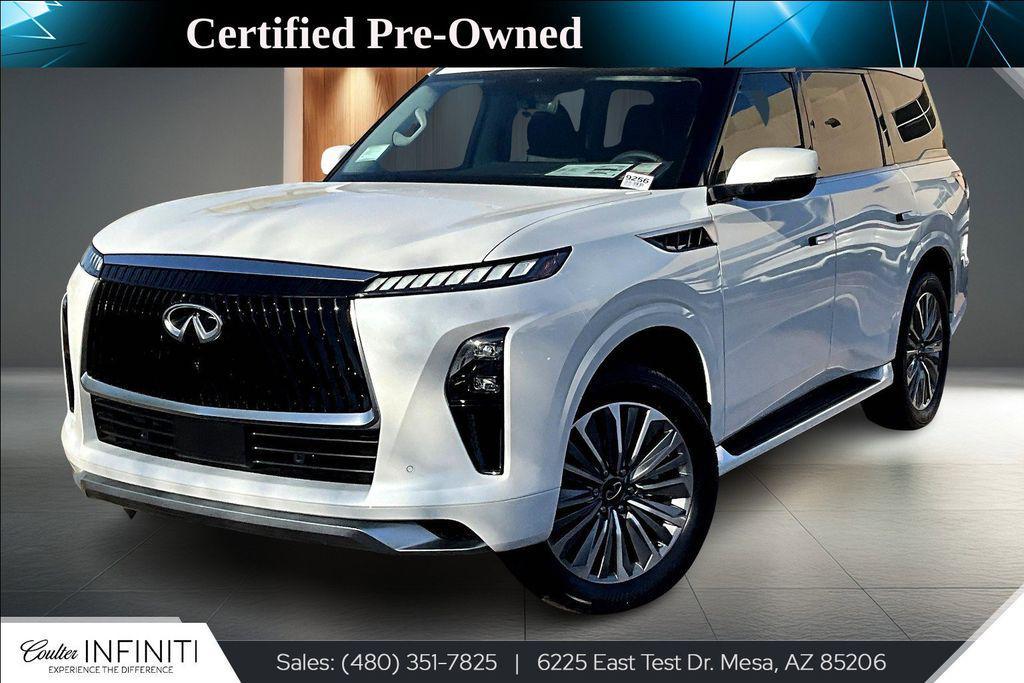 new 2025 INFINITI QX80 car, priced at $77,000