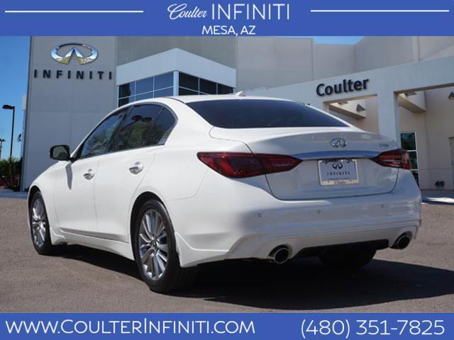 new 2024 INFINITI Q50 car, priced at $45,070