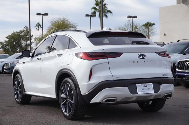 new 2025 INFINITI QX55 car, priced at $60,995