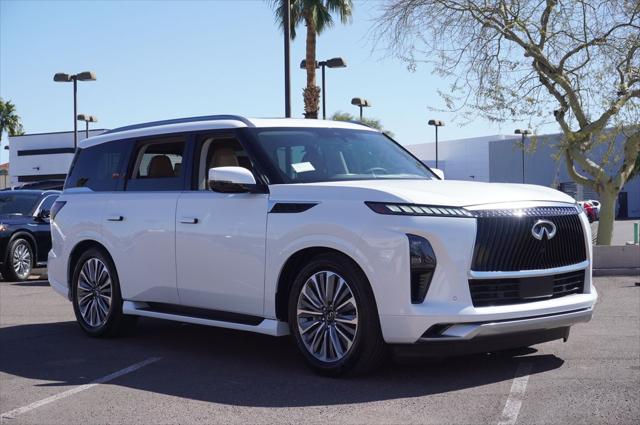 new 2025 INFINITI QX80 car, priced at $89,000
