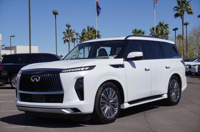 new 2025 INFINITI QX80 car, priced at $89,000