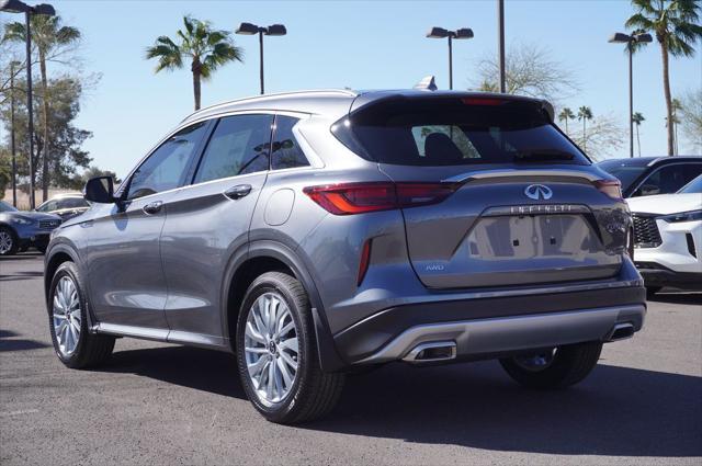 new 2025 INFINITI QX50 car, priced at $47,403