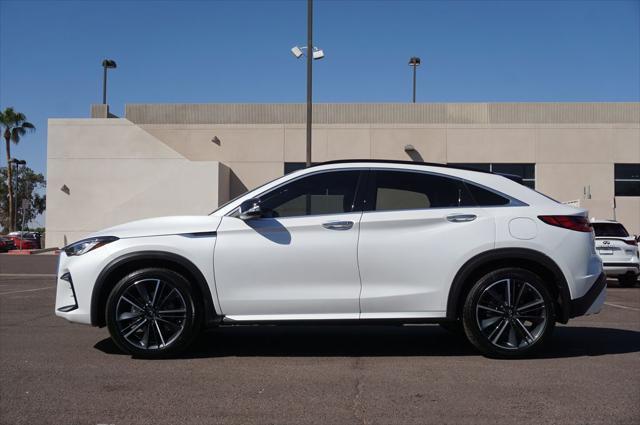 new 2025 INFINITI QX55 car, priced at $50,485