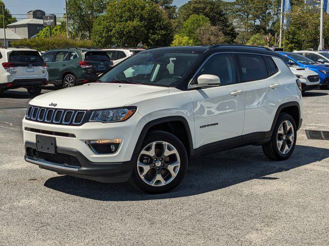 used 2021 Jeep Compass car, priced at $22,105