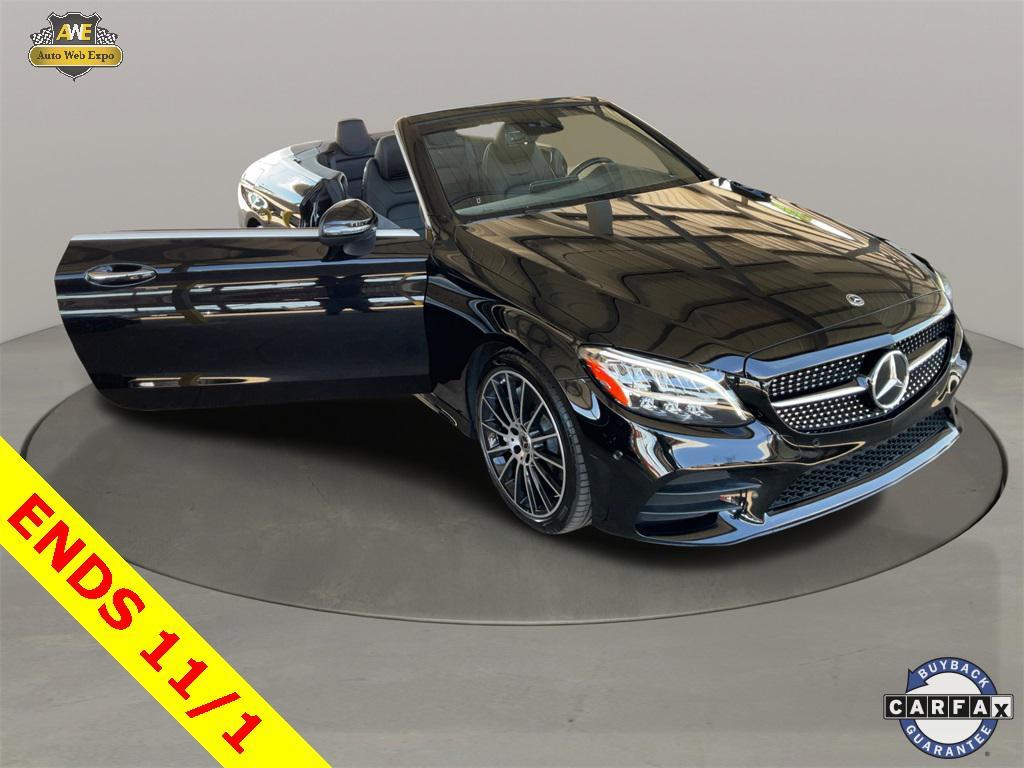 used 2022 Mercedes-Benz C-Class car, priced at $39,988
